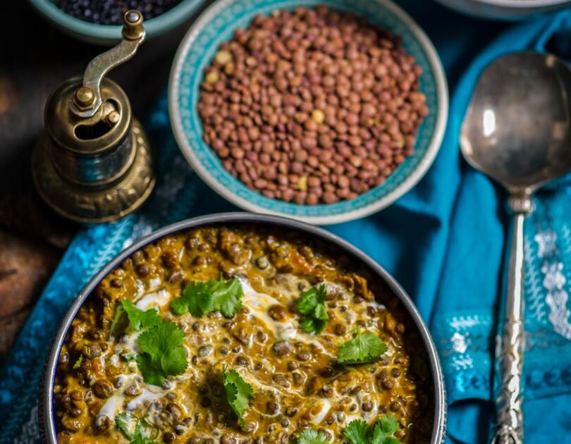 Paastuaega sobiv täiesti taimne läätseroog