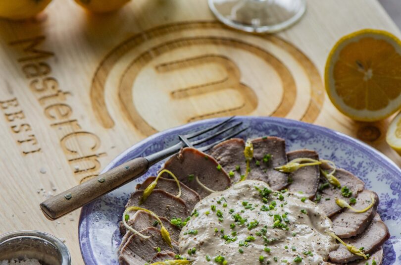 Veidi Masterchefi saatest. ja üks võrratu veisekeele tonnato marineeritud karulauguõitega