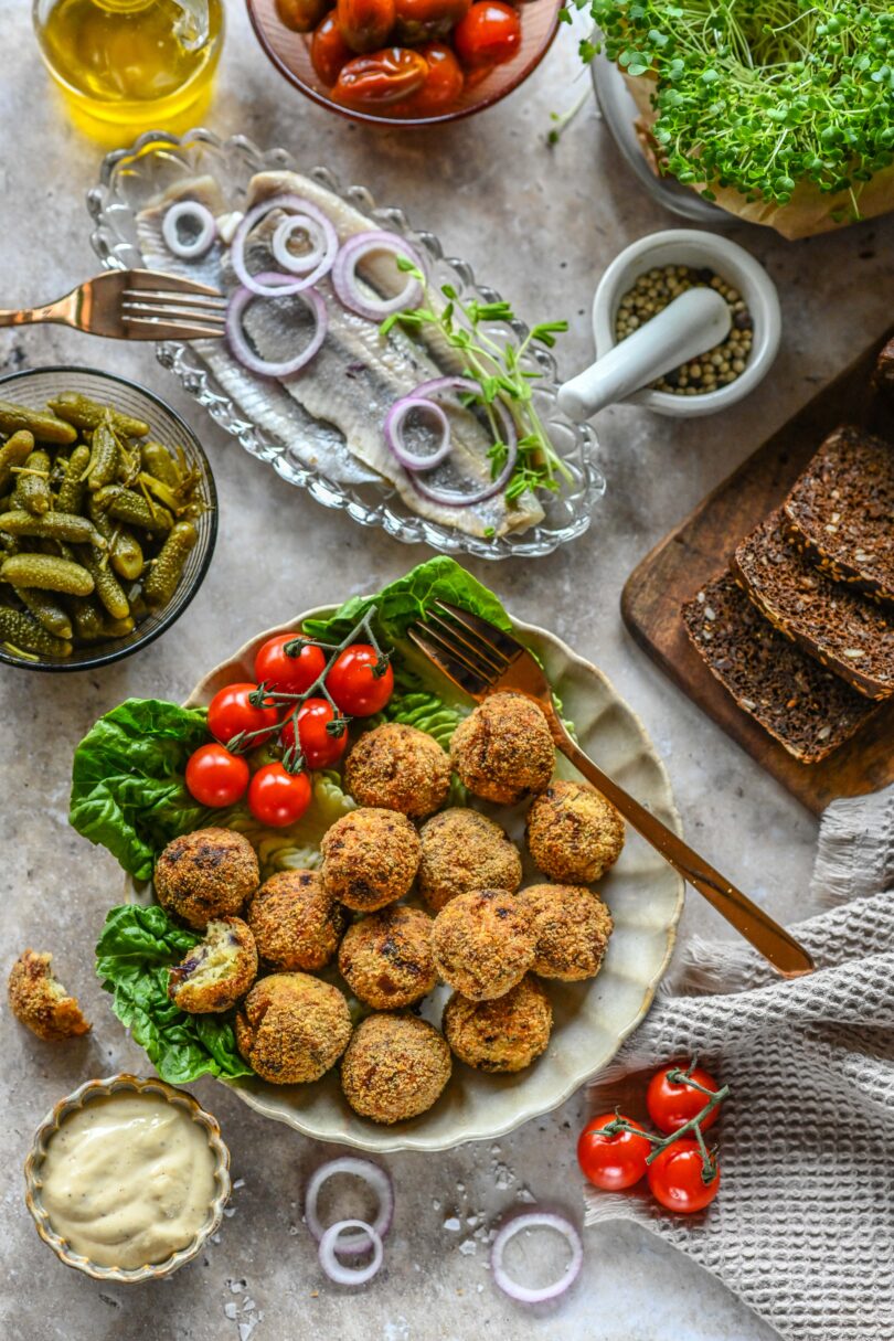 Kartulikroketid heeringa ja juustuga