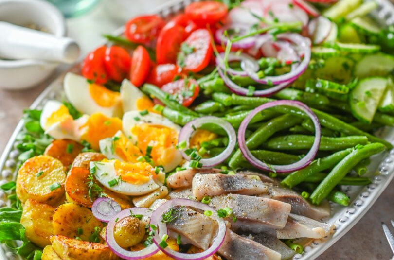 Nizza salat heeringaga