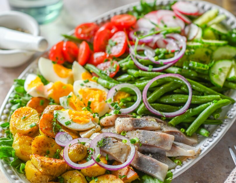 Nizza salat heeringaga