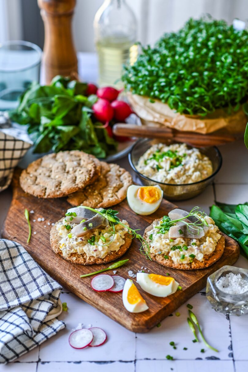 Heeringamääre muna ja juustuga