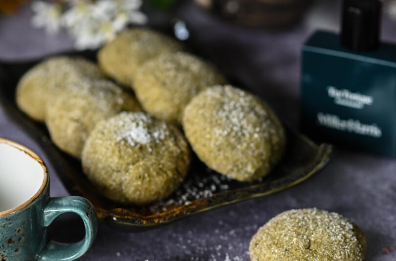 Matcha küpsised ja lõhna ning maitse sobitamise maagia