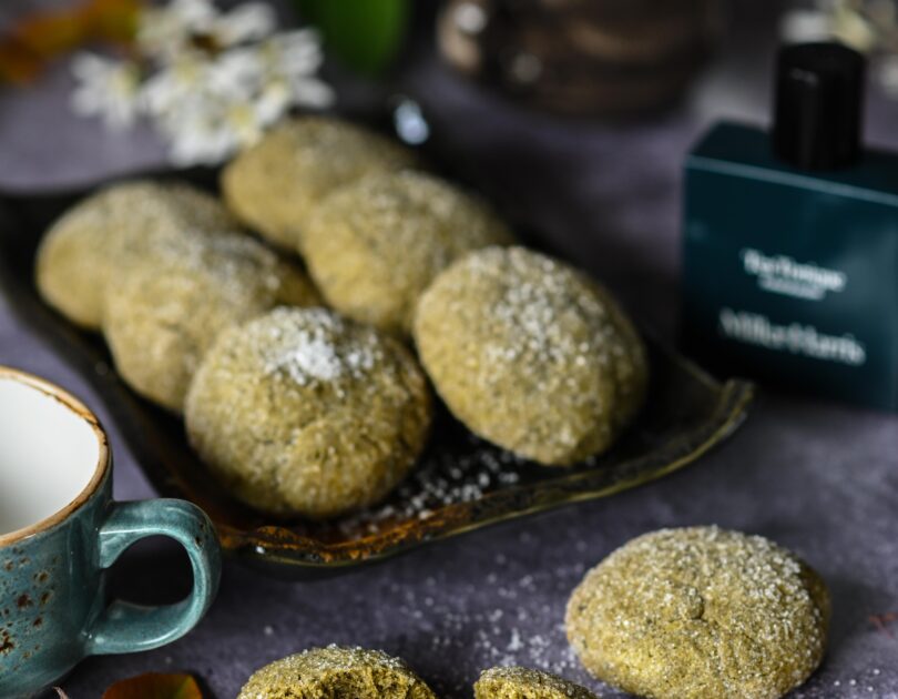Matcha küpsised ja lõhna ning maitse sobitamise maagia